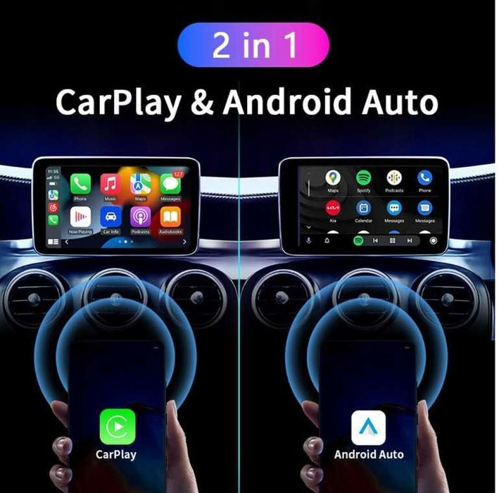 Z1 Crystal Wired to Wireless CarPlay/Android Auto  Adapter