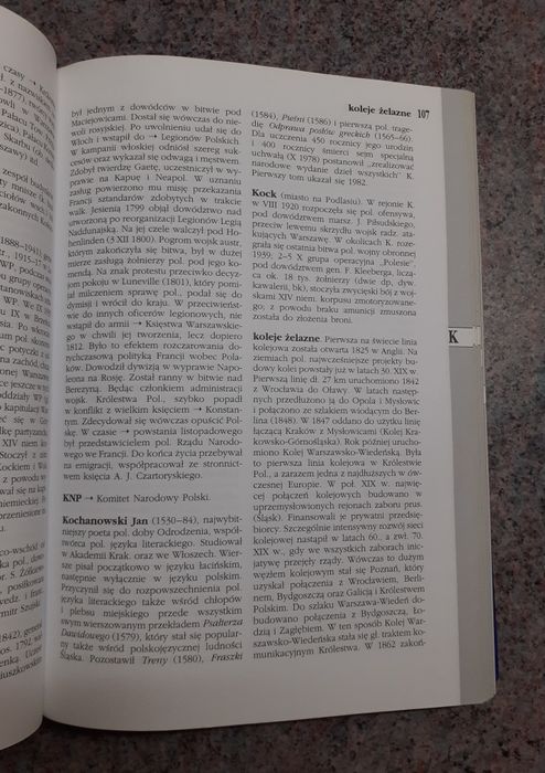 Encyklopedyczny słownik historii Polski [BGW 1998] BDB STAN