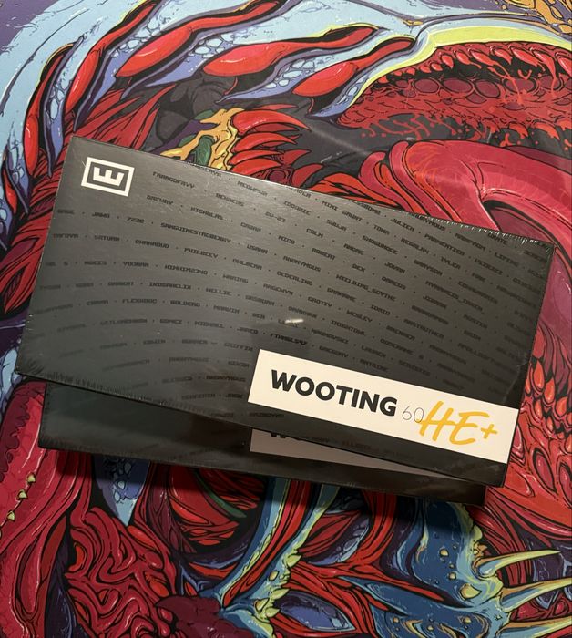 Клавіатура Wooting 60HE+ 60% 60HE  ігрова малнітна вутинг вутінг
