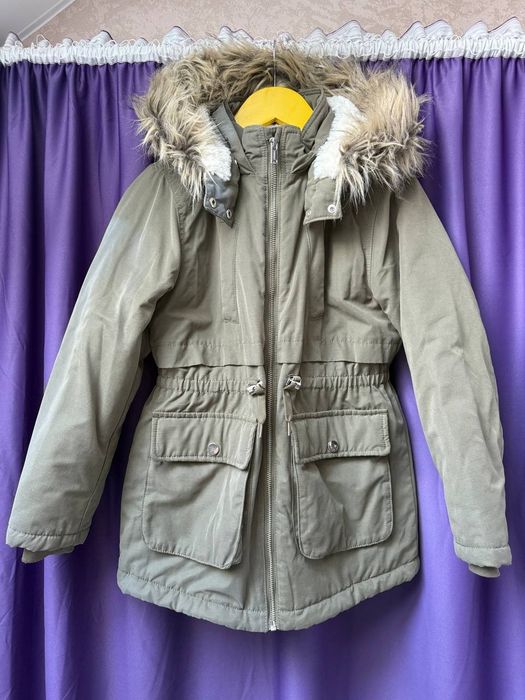 Осінньо-зимова парка, для дівчинки 134 зріст