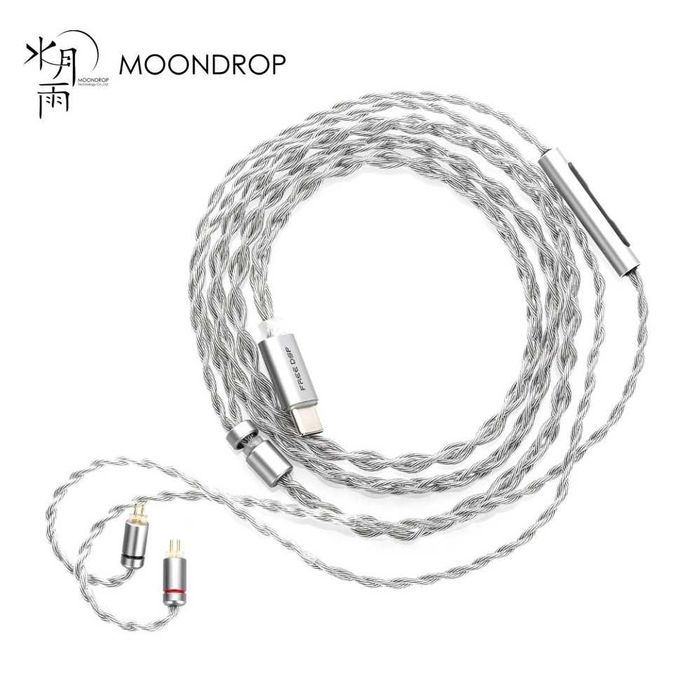 ‼️ Moondrop Free DSP - сменный кабель для наушников с Type-C, микрофон