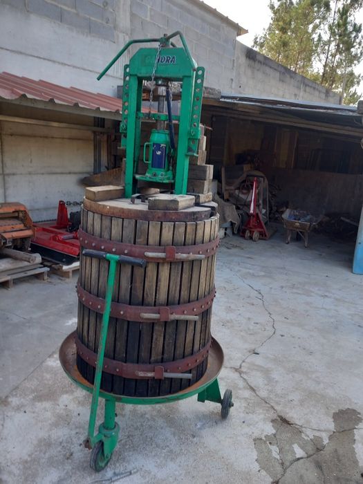 Prensa de uvas hidráulica 10 toneladas
