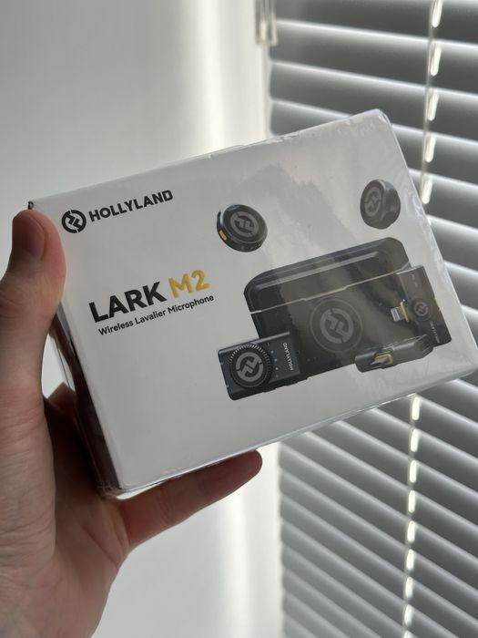 Hollyland Lark M2 Combo петлички, мікрофони, радіосистема
