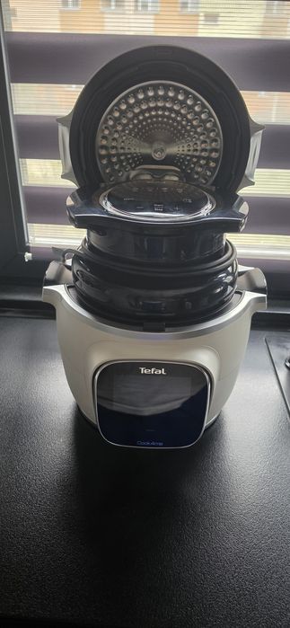 Multicooker Tefal Cook4Me TouchPro + Cook4Me Lid Extra Crisp