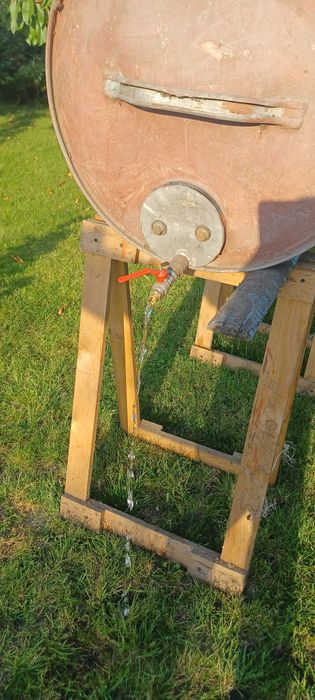 Beczka 300l ocynkowana