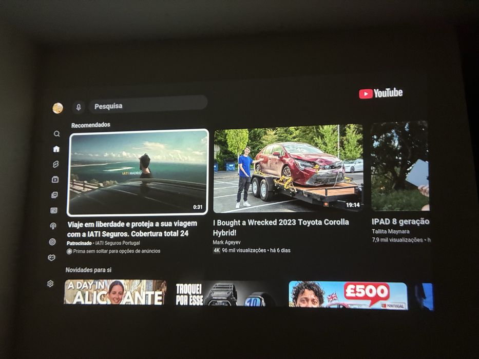 Projector Wanbo X1 Android - Versão 9