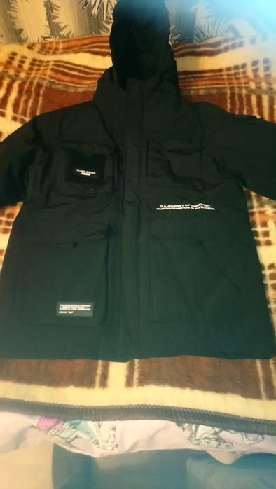 Kurka zimowa black quad rozmiar L