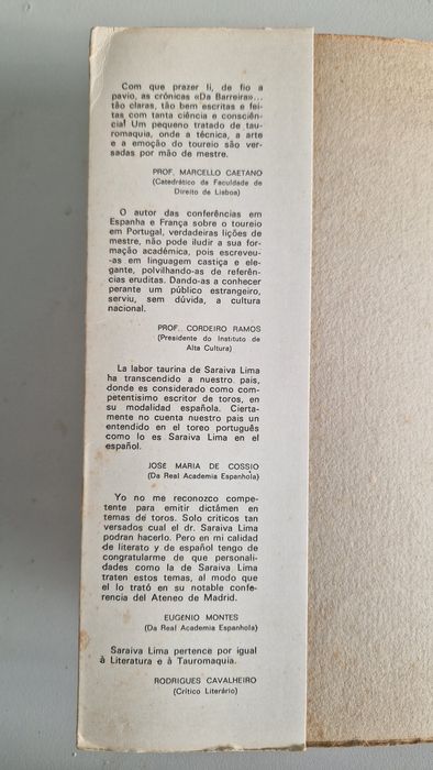 Livro Novos Temas de Toiros