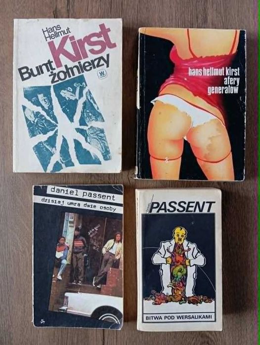 4 książki w pakiecie. Hans Hellmut Kirst i Daniel Passent