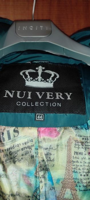 Зимнее пальто, пуховик NUI Very, 44 размер