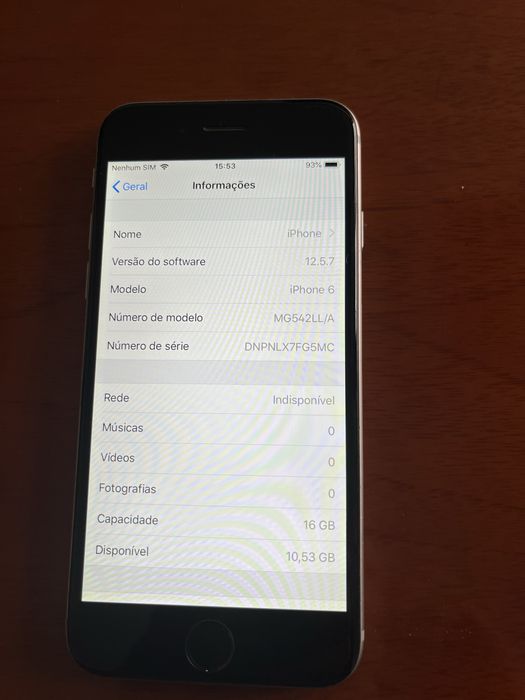 Iphone 6 livre e desbloqueado