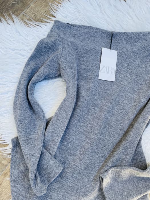 Zara nowy adymteryczny sweter L
