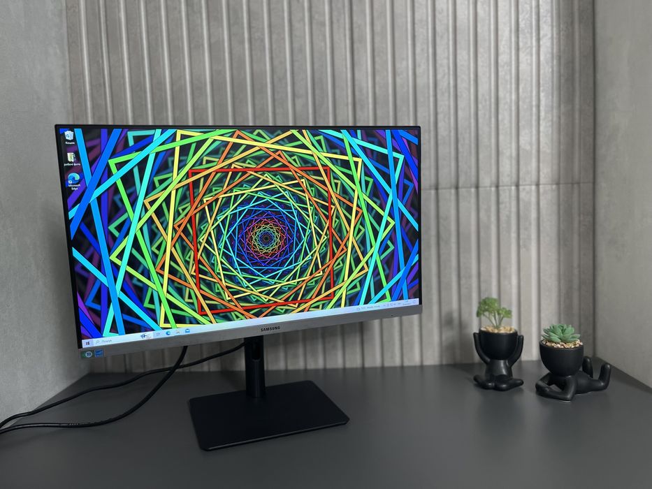 75 гц Поворотний Монітор Samsung 24 дюйми full hd