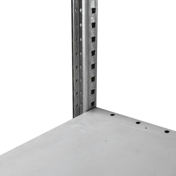 Regał magazynowy 4-półkowy STOW 263x130x60 cm ocynk dostawny