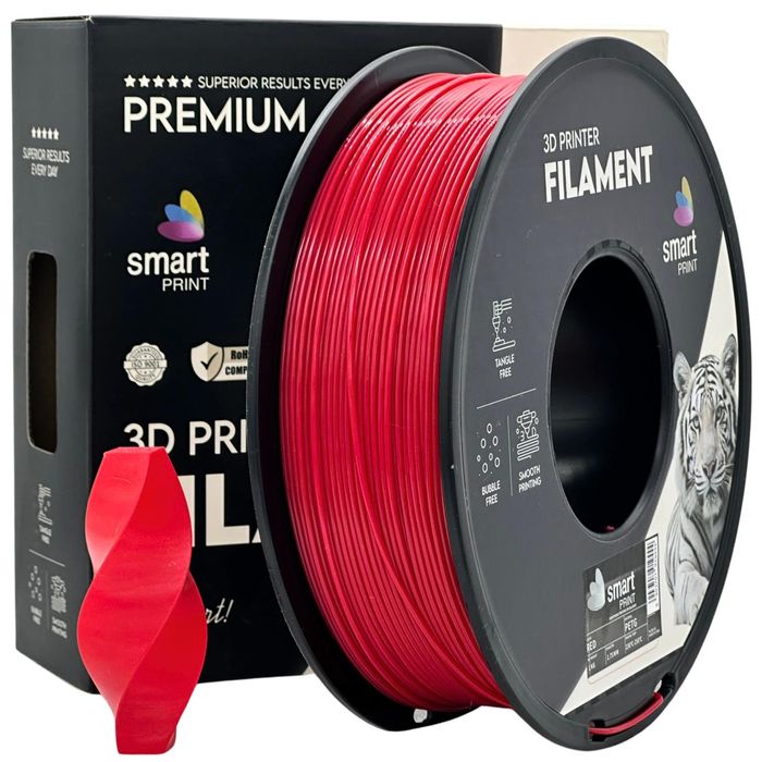 Filament PETG red | Smart Print 1kg