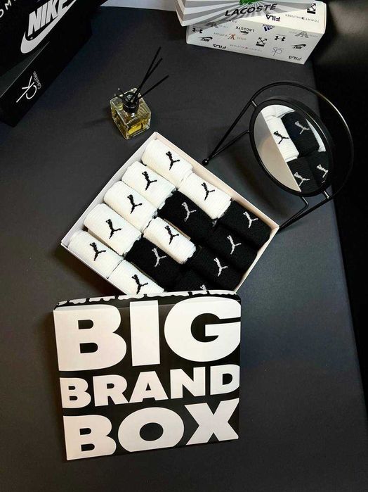 12 пар - 250 грн Носки найк / Шкарпетки Nike довгі білі