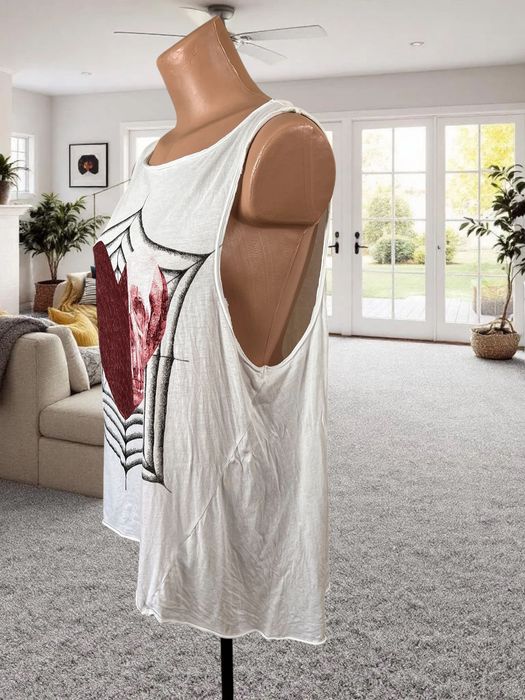 All Saints roz. XL damska bluzka bez rękawów