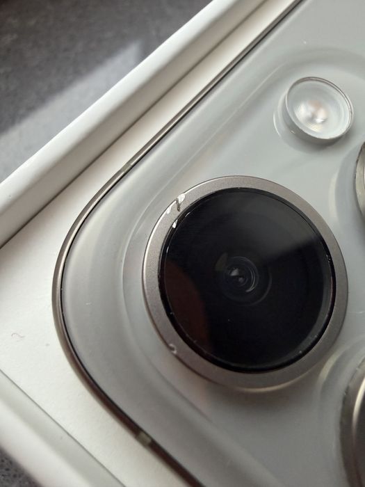 iPhone 15 Pro 256 GB, Srebrny, Bateria 88%, stan bdb