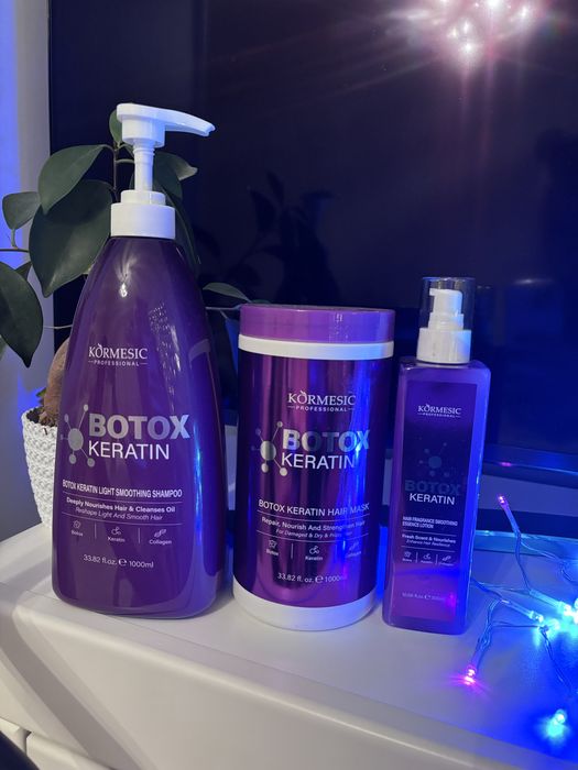 KORMESIC  Botox Keratin mega zestaw