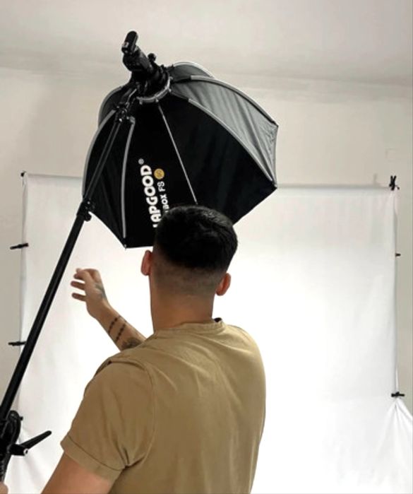 Fundo Fotográfico Branco 3x4m