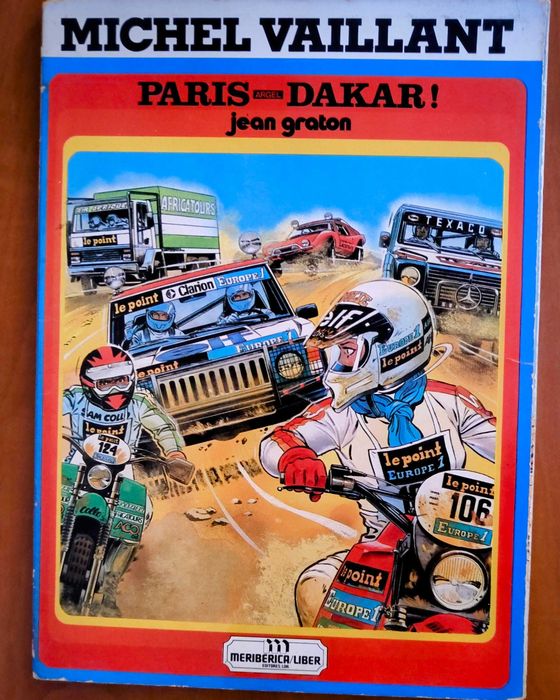 Michel Vaillant Paris Dakar de Jean Graton