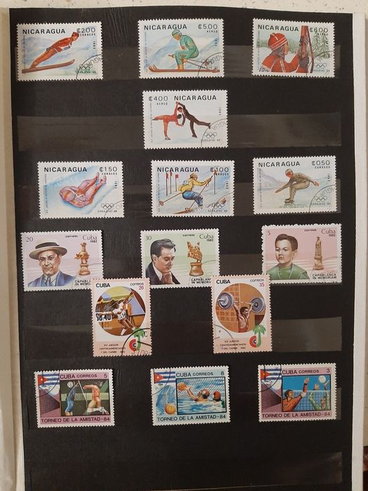 Альбом з марками (спорт)