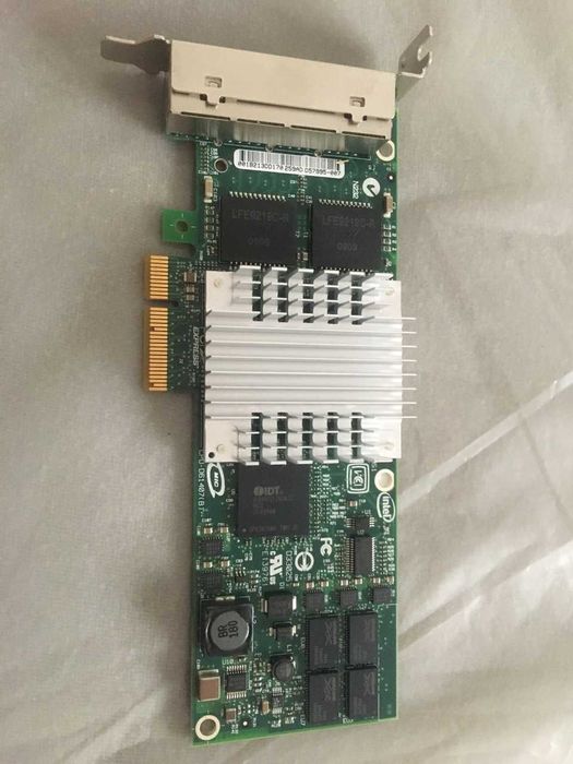 Karta Intel pro/1000 PT quad port lp 4x 1Gbit - GIGABIT ETHERNET