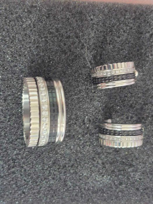 Біжутерія сережки  кольцо набір бушерон браслет