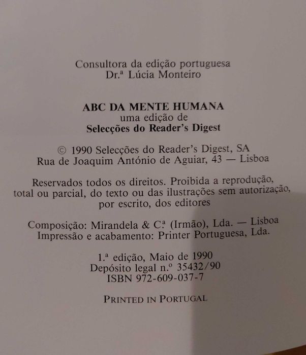 ABC da mente humana