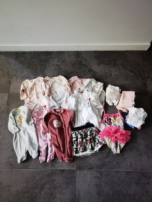 Paczka ubranek dla dziewczynki 56