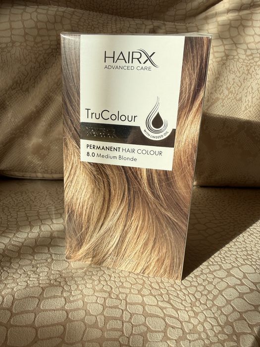 Фарба для волосся русий Hairx advanced care 8.0 Medium Blonde Oriflame