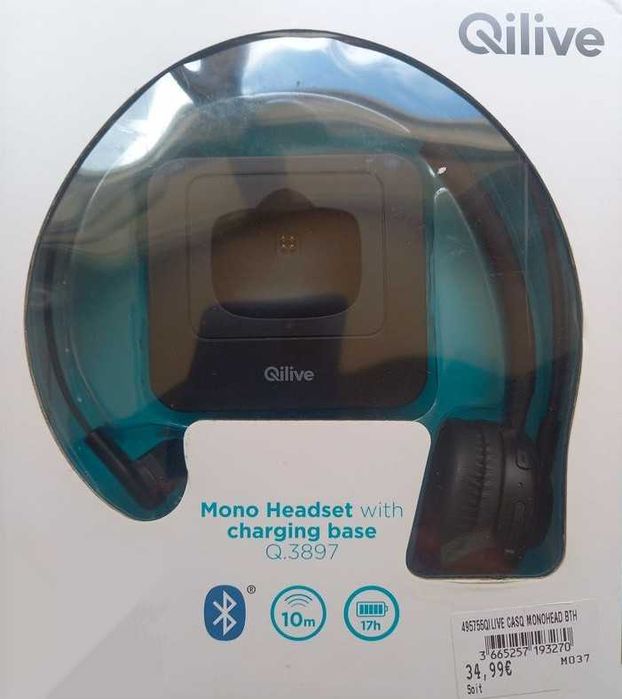 OPORTUNIDADE - Auscultadores sem fios Bluetooth com microfone64287331592962120