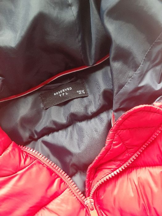 Czerwona Wiosenna kurtka Reserved L Xl