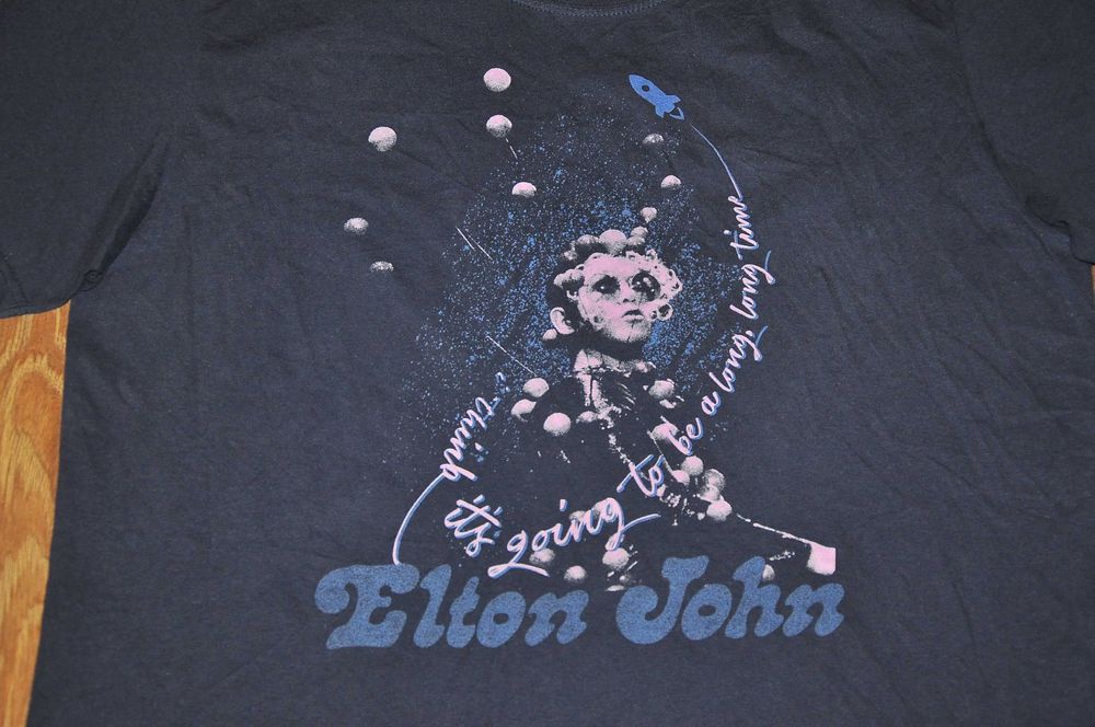 ELTON JOHN - it's going to be a long long time - koszulka rozm.L