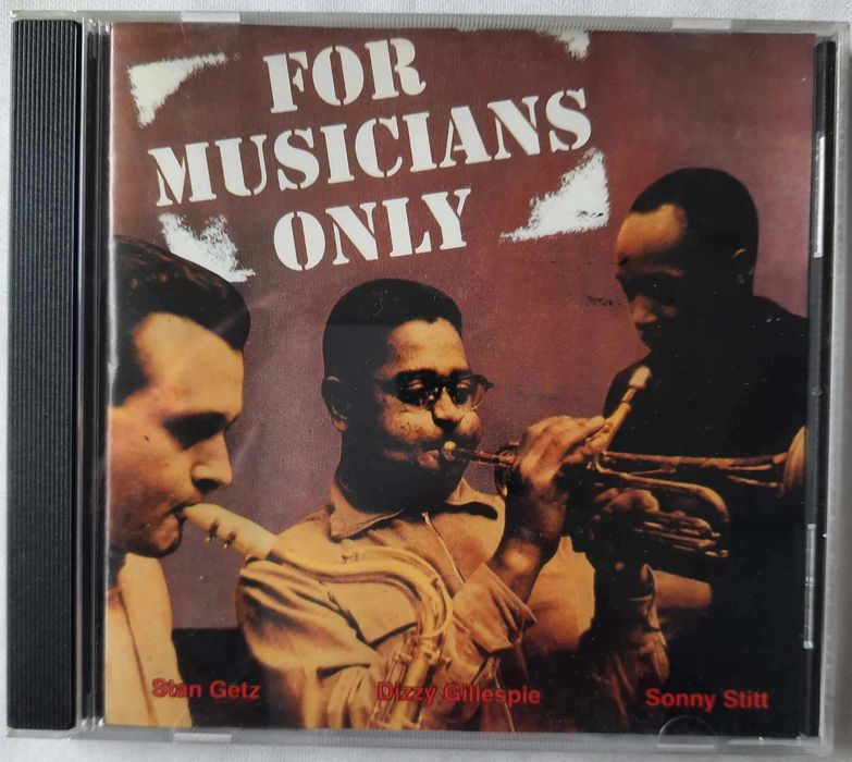 Dizzy Gillespie Stan Getz Sonny Stitt For Musicians Only CD JAZZ