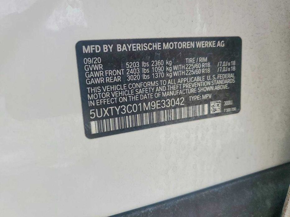 BMW X3 2021 SDrive