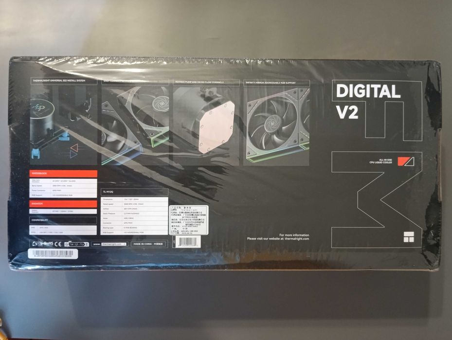 Водяне охолодження Thermalright Frozen Magic 360 Digital ARGB Black V2