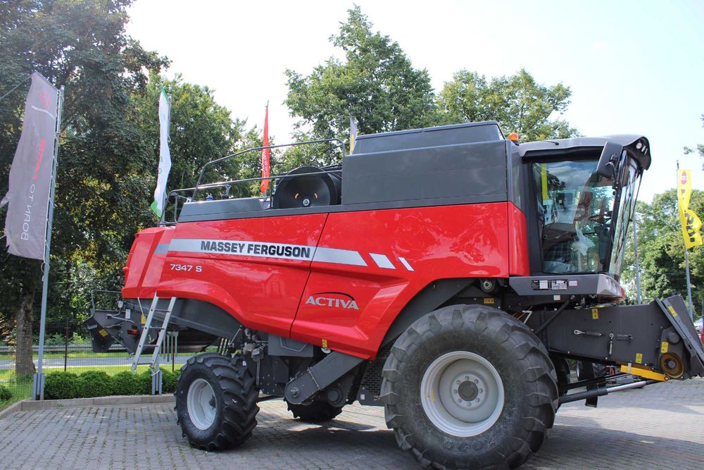 Kombajn zbożowy MF 7347 z układem omłotu MCS - silnik o mocy 306 KM