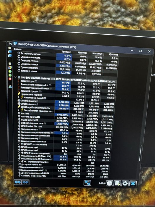 RTX 4070ti super msi gaming x slim 16g