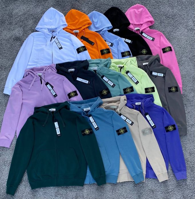 Кофта Stone Island | Зіп Худі Стон Айленд | Толстовка Стонік Ісланд