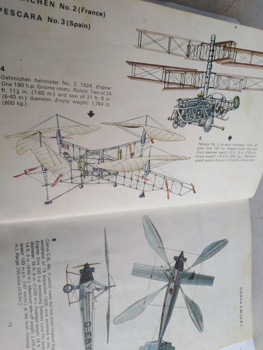 Livro sobre Helicópteros.