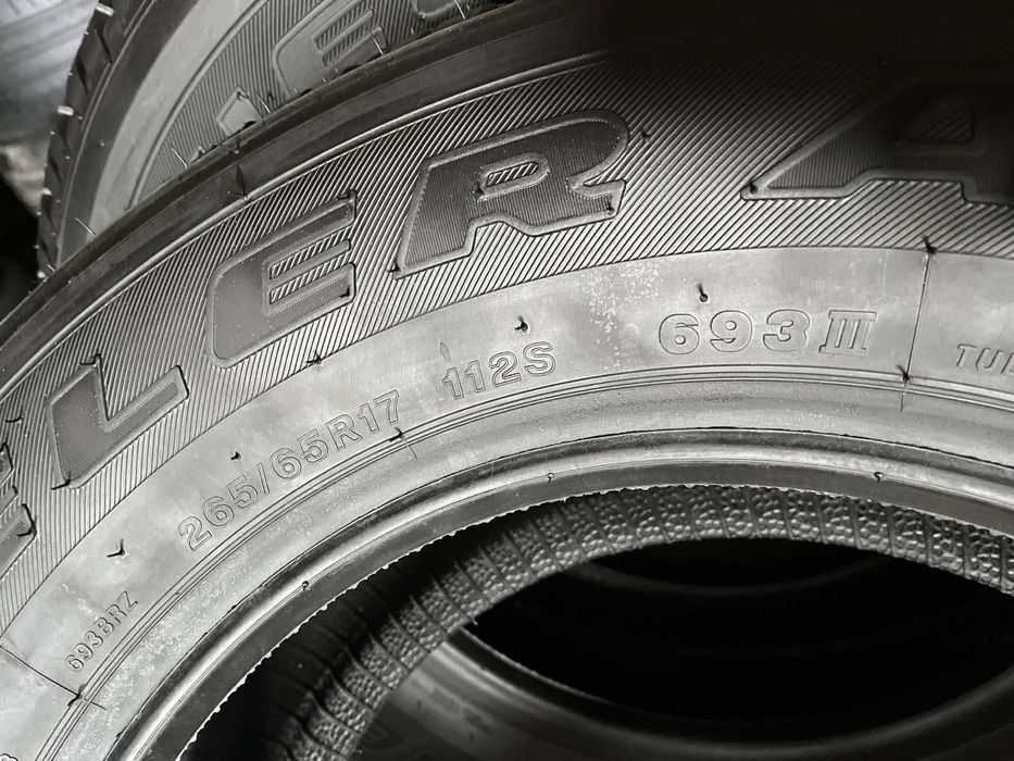 265/65/17 R17 Bridgestone Dueler A/T 693 4шт нові