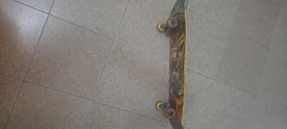 Skate  com muito uso