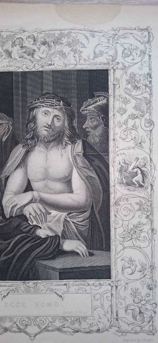 Релігійна гравюра XIX століття.