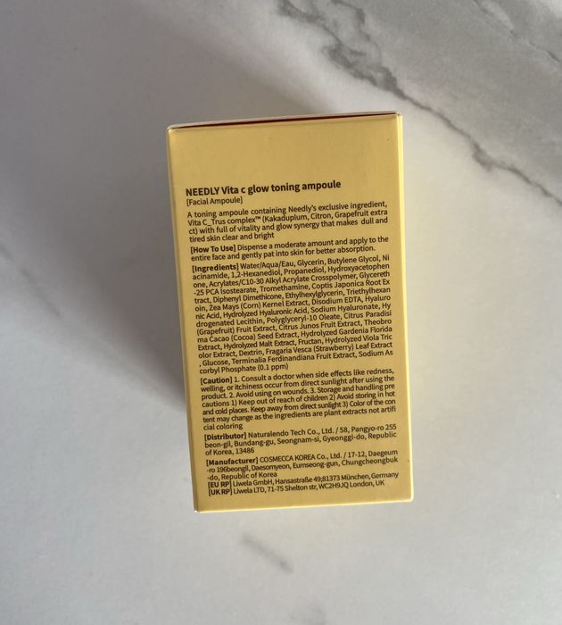 Сироватка Needly vita C glow toning ampoule 30ml