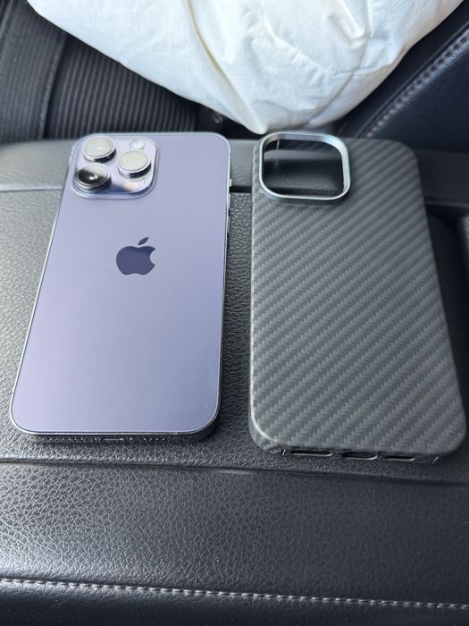 iPhone 14 PRO max 256 + бронированное стекло и чехол Ябко