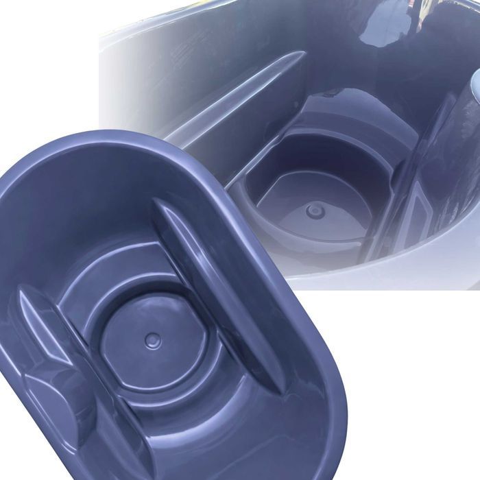 PRODUCENT - Solidny wkład z włókna szklanego dwuosobowy 190x119cm ofuro  do balii ogrodowej | Niecka jacuzzi bani | z laminatu  Balia Technic