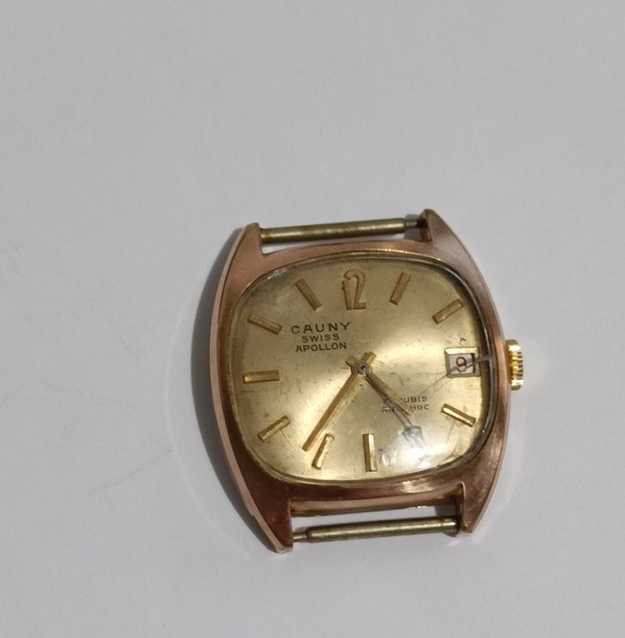 Caunys Apollon modelo de TV relógio mecânico corda manual