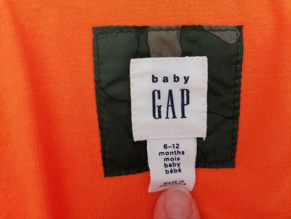 Casaco Bebe GAP 6 a 12 meses Novo