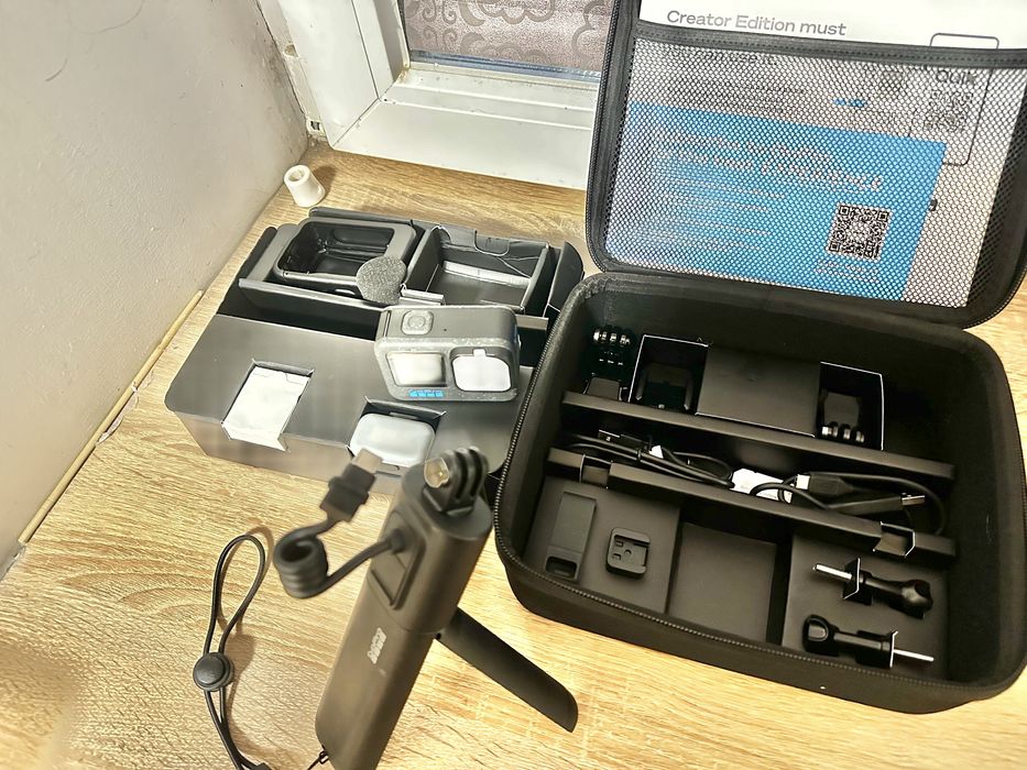 Gopro 12 повний комплект, новий,  + 128 Гб